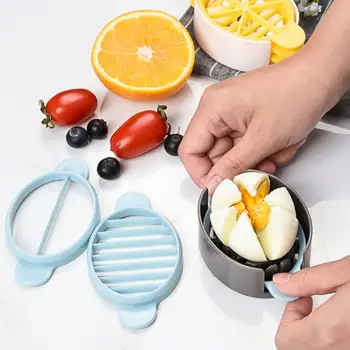 Daugiafunkcinis Kiaušinis Slicer Kepimo Kiaušinių Cutter Virtuvės Įrankį, Kiaušiniai Pjovimo 3in1 Mini, Kiaušinių Splitter Artefaktas Kepimo Įrankiai Naujas