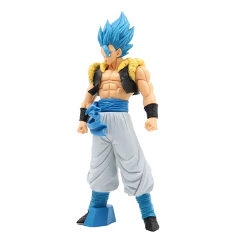 Dragon Ball Z Vedžitas IV Anime Super Saiyas Sūnus Gokas Mėlyna Plaukų Gogeta Mūšis Statula Pav Modelio Apdailos Žaislas Gimtadienio dovana