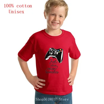 Gamer vaikų Marškinėliai 