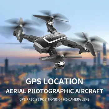 HJ38 GPS Drone WiFi Quadcopter Sraigtasparnis 4K Plataus Kampo Kamera Drone, Sulankstomas Drone 4k Profesional Mini Drone GPS Rc Plokštumos Žaislas