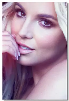 Individualus Spausdinimas Drobė Sienos Meno Seksualus Britney Spears Plakatų Britney Spears Sienų Lipdukai Tapetai, Freskos Miegamojo Puošimas #483#