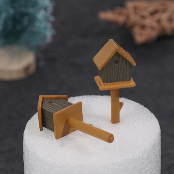 Karšto！1Pc Lėlių Micro Kraštovaizdžio Mini pašto Dėžutę Namas Modelis Lėlės Namų Dekoro