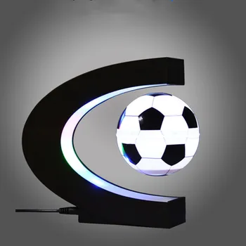 Lempos Pasaulio Futbolo Stalo Futbolo Tellurion Magnetinis Šviesos Dovanos Levitation LED Stalo Dekoravimas Ornamentais Prekių Futbolo