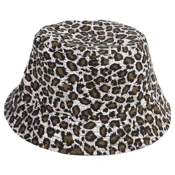 Moterų kibiro kepurę Leopard 