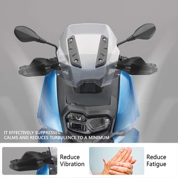Motociklų Aksesuarų Handguard Shield Rankų apsaugą Pratęsimo Raštas prekinis, galinis Stiklo BMW C400GT C400X C 400 C400 GT X 2019 2020