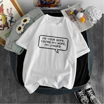 Naujas korėjos versija, KPOP Agust D atspausdintas T-shirt D-2 albumą Unisex marškinėliai Yoongi marškinėliai Paauglių drabužių cool