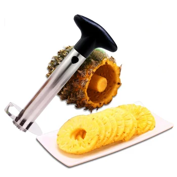 Nerūdijančio Plieno Lengva Virtuvės Įrankis Vaisių, Ananasų Corer Slicer Cutter Skustukas Vaisių Peilis Pjovimo Corer Slicer Virtuvės Įrankiai 2