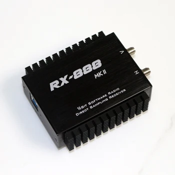 Nvarcher RX888 MKII ADC SDR Imtuvas Radijo 1kHz-64Mhz LTC2208 16 bitų ADC Tiesioginės Atrankos R828D