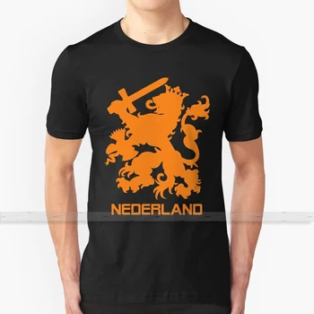 Nyderlandų Džersis Marškinėliai Futbolo Oranje olandijos Olandija Futbolo Marškinėliai Vyrams 3D Spausdinimo Vasaros Top Apvalios Kaklo Moterys T Shirts