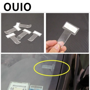 OUIO Automobilių Lipdukai Mini Skaidrus Bilietų Aplanką 