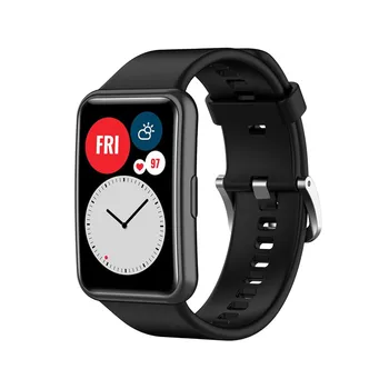 Pakeitimo Minkšto Silikono Watchband Už Huawei Žiūrėti Tilptų Dirželis Smartwatch Juosta Wriststrap Diržo apyrankę Priedai su įrankiu