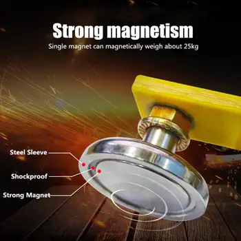 Stiprus Magnetinis Žemės Geležies Artefaktas Suvirinimo Mašina Geležies Vielos Stiprus Magnetinis Remontas, Staklės, Skardos, Žemės Viela Įrankis