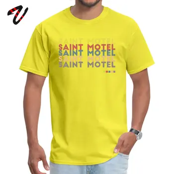 Topai Marškinėliai Saint Motel Tshirts Vasaros Rudens Šeimos Custom Ateistas Rankovės Draugų TV Įgulos Kaklo Vyrams Top marškinėliai Užsakymą
