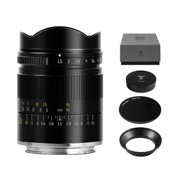 TTArtisan Fotoaparato Objektyvą 21mm F1.5 Visiškai Šlovės Rankinis Fokusavimas Sony E Canon RF Nikon Z Sigma Lumix su Leica L Mount Kameros