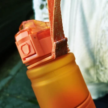 Zounich 400 ml/ 500 ml lauko virdulys, su virve, sporto butelis, dengtas pėsčiųjų, kempingas, plastiko, BPA aplinkos apsaugos